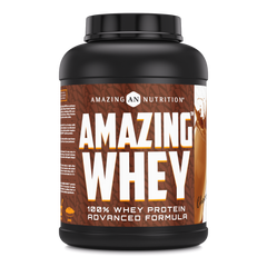 Amazing Whey Whey Protein (Isolate & Concentrate) 5 Lb Chocolate Flavor