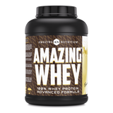 Amazing Whey Whey Protein (Isolate & Concentrate) 5 Lb Vanilla Flavor