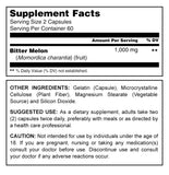 Herbal Secrets Bitter Melon 1000 Mg 120 Capsules - herbalsecrets