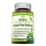 Herbal Secrets Green Tea Extract 1000 Mg 250 Capsules