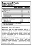 Herbal Secrets MCT Oil 16 Fl Oz 473 Ml - herbalsecrets