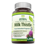 Herbal Secrets Milk Thistle 1000 Mg 120 Softgels