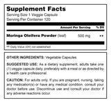 Herbal Secrets Moringa 500 Mg 120 Veggie Capsules - herbalsecrets