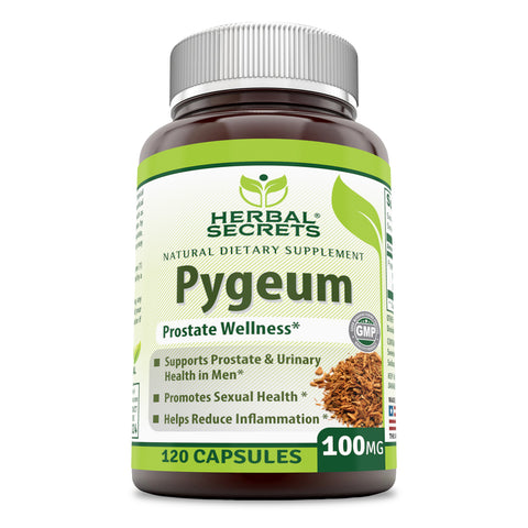 Herbal Secrets Pygeum Extract 100 Mg 120 Capsules