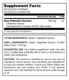 Herbal Secrets Saw Palmetto 320 Mg 120 Softgels - herbalsecrets