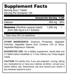 Herbal Secrets Super Guarana 1200 Mg 120 Tablets - herbalsecrets