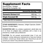 Herbal Secrets Turmeric & Coconut 900Mg 120 Softgels - herbalsecrets