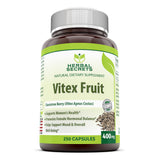Herbal Secrets Vitex Fruit 400 Mg 250 Capsules