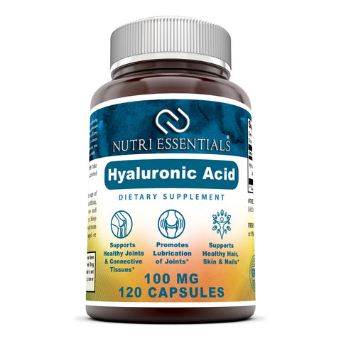 Nutri Essentials Hyaluronic Acid 100 Mg 120 Capsules