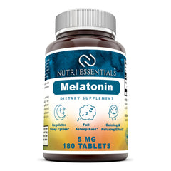 Nutri Essentials Melatonin 5 Mg 180 Tablets