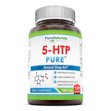 Pure Naturals 5 HTP 100 Mg 120 Vegetarian Capsules