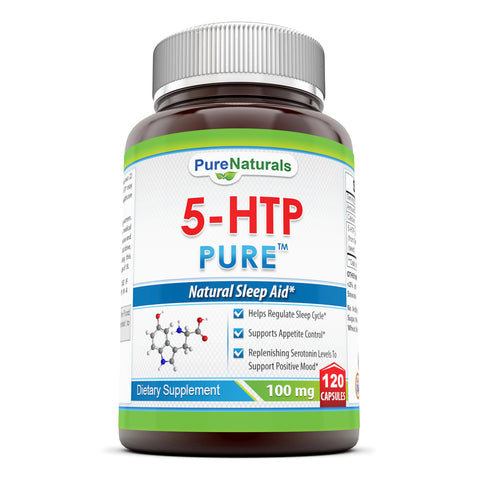 Pure Naturals 5 HTP 100 Mg 120 Vegetarian Capsules