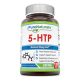 Pure Naturals 5 HTP 200 Mg 120 Vegetarian Capsules