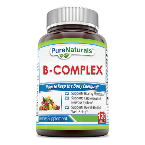 Pure Naturals B Complex 120 Tablets