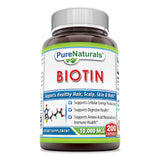 Pure Naturals Biotin 10000 Mg 200 Capsules