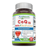 Pure Naturals COQ10 200 Mg 60 Softgels