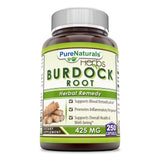 Pure Naturals Burdock Root 425 mg 250 Capsules