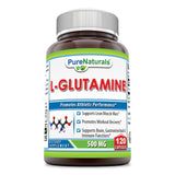 Pure Naturals L-Glutamine 500 Mg 120 Capsules