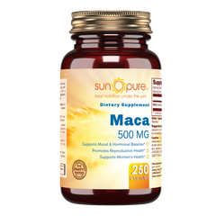Sun Pure Maca 500 Mg 250 Capsules