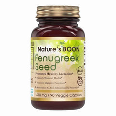 Nature's Boon Fenugreek Seed 610 Mg 90 Veggie Capsules
