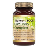 Nature's Boon Curcumin C3 Complex With BioPerine 500 Mg 60 Veggie Capsules