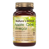 Nature's Boon Apple Cider Vinegar 500 Mg 60 Veggie Capsules