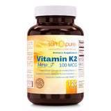 Sun Pure Vitamin K2 Menaq7 100 Mcg 120 Veggie Capsules