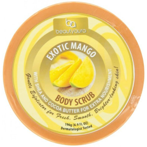 Beauty Aura Body Scrub Mango (6.9 Oz)
