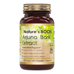 Nature's Boon Arjuna Bark Extract 500 Mg 60 Veggie Capsules