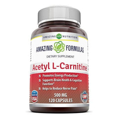 Amazing Formulas Acetyl L Carnitine 500 Mg 120 Capsules