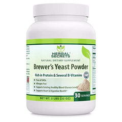 Herbal Secrets Brewer's Yeast Powder 32 Oz (2 Lbs)