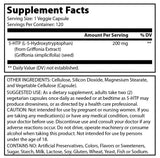 Amazing Formulas 5 HTP Supplement 200 Mg 120 Veggie Capsules
