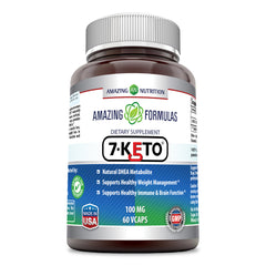 Amazing Formulas 7 Keto 100 Mg 60 Veggie Capsules