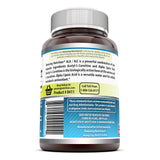 Amazing Formulas ALA / ALC Dietary Supplement 750 Mg 120 Capsules