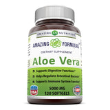 Amazing Formulas Aloe Vera 5000 Mg 120 Softgels