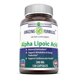 Amazing Formulas Alpha Lipoic Acid 300 Mg 120 Capsules