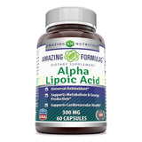 Amazing Formulas Alpha Lipoic Acid 300 MG 60 Capsules