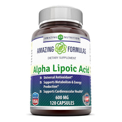 Amazing Formulas Alpha Lipoic Acid 600 Mg 120 Capsules