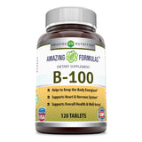 Amazing Formulas Plain B100 120 Tablets