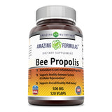 Amazing Formulas Bee Propolis 500 Mg 120 Veggie Capsules