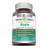 Amazing Formulas Biotin 10000 Mcg 120 Softgels