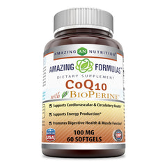 Amazing Formulas CoQ10 100 Mg 60 Softgels