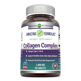 Amazing Formulas Collagen Complex Dietary Supplement 1000 Mg 90 Tablets