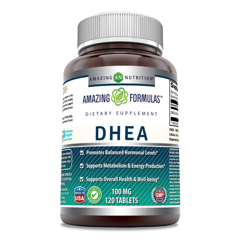 Amazing Formulas DHEA 100 Mg 120 Tablets