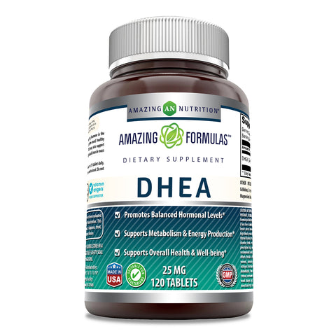 Amazing Formulas DHEA 25 Mg 120 Tablets
