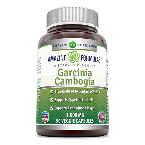 Amazing Formulas Garcinia Cambogia 1000 Mg 90 Veggie Capsules