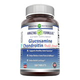 Amazing Formulas Double Strength Glucosamine Chondroitin 180 Tablets