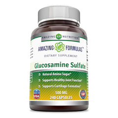 Amazing Formulas Glucosamine Sulfate 500 Mg 240 Capsules