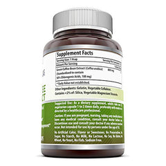 Amazing Formulas Green Coffee Bean Extract 800 Mg 120 Veggie Capsules