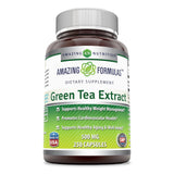 Amazing Formulas Green Tea Extract 500 Mg 250 Capsules